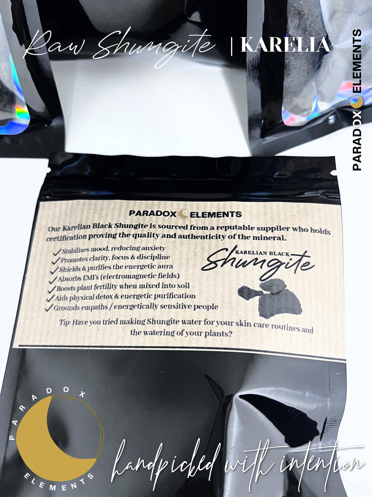Raw Karelian Shungite (EMF Protection) 50g