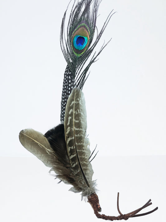 Feather Fan II for Cleansing & Smudging