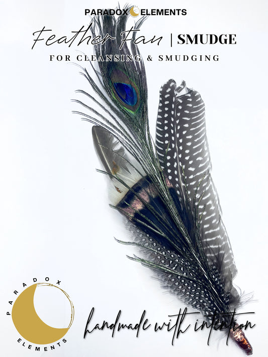 Feather Fan III for Cleansing & Smudging