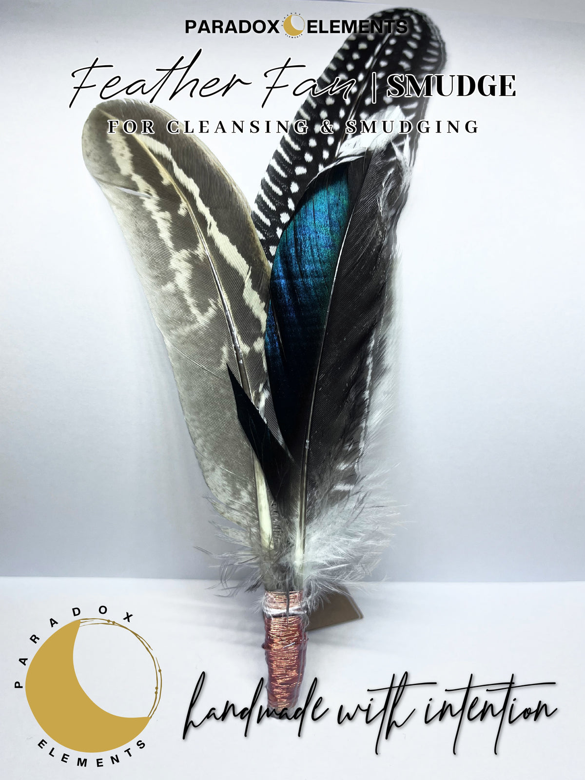 Feather Fan I for Cleansing & Smudging