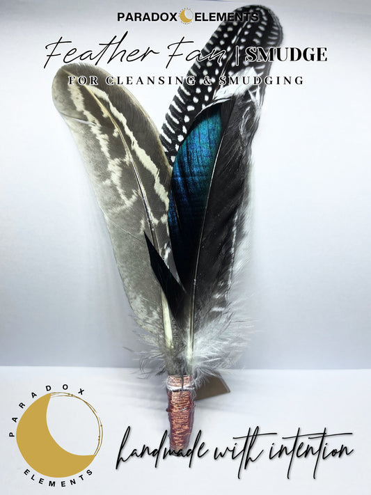 Feather Fan I for Cleansing & Smudging