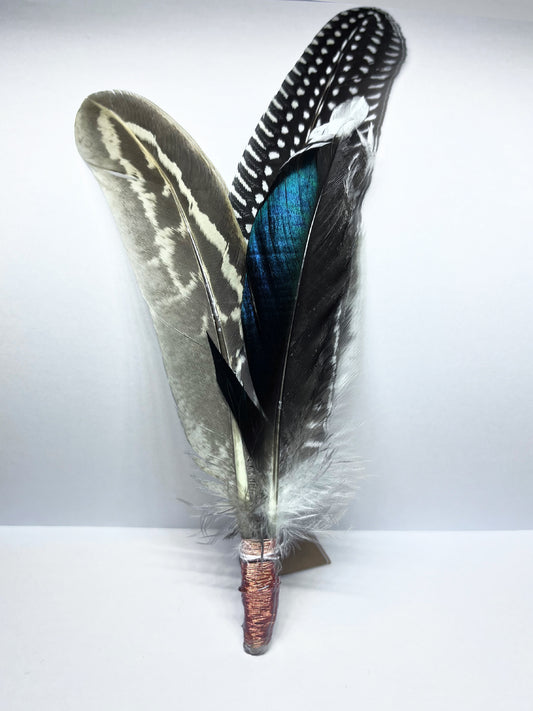 Feather Fan I for Cleansing & Smudging