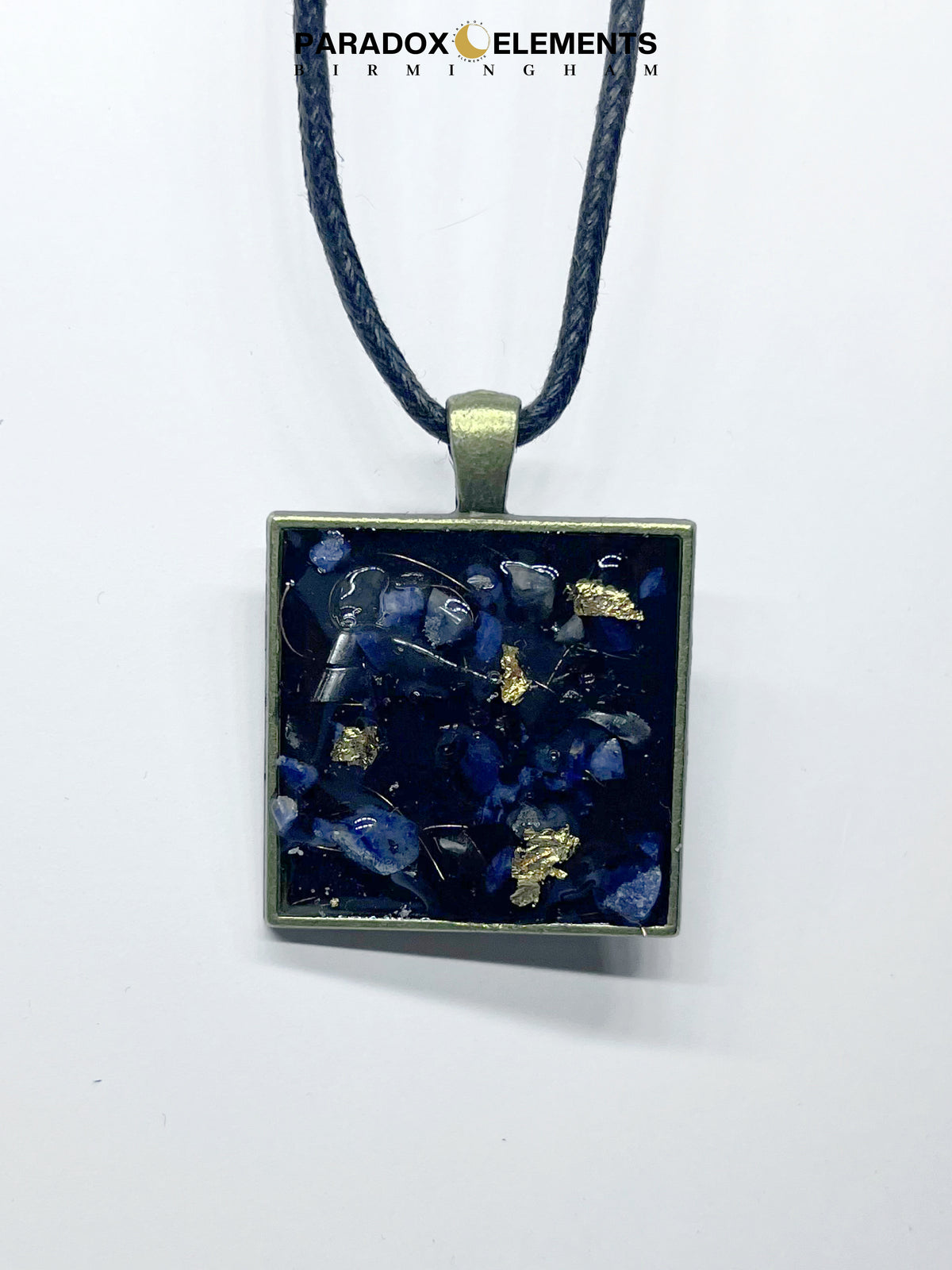 Sodalite Elemental Bioenergetic Amulet for Energy Balancing & Honest Communication