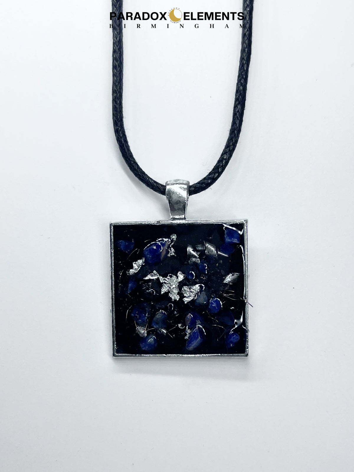 Sodalite Elemental Bioenergetic Amulet for Energy Balancing & Honest Communication