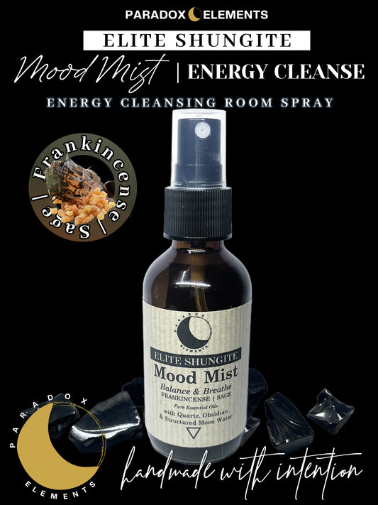 Elite Shungite Mood Mist Energy Cleansing Room Spray