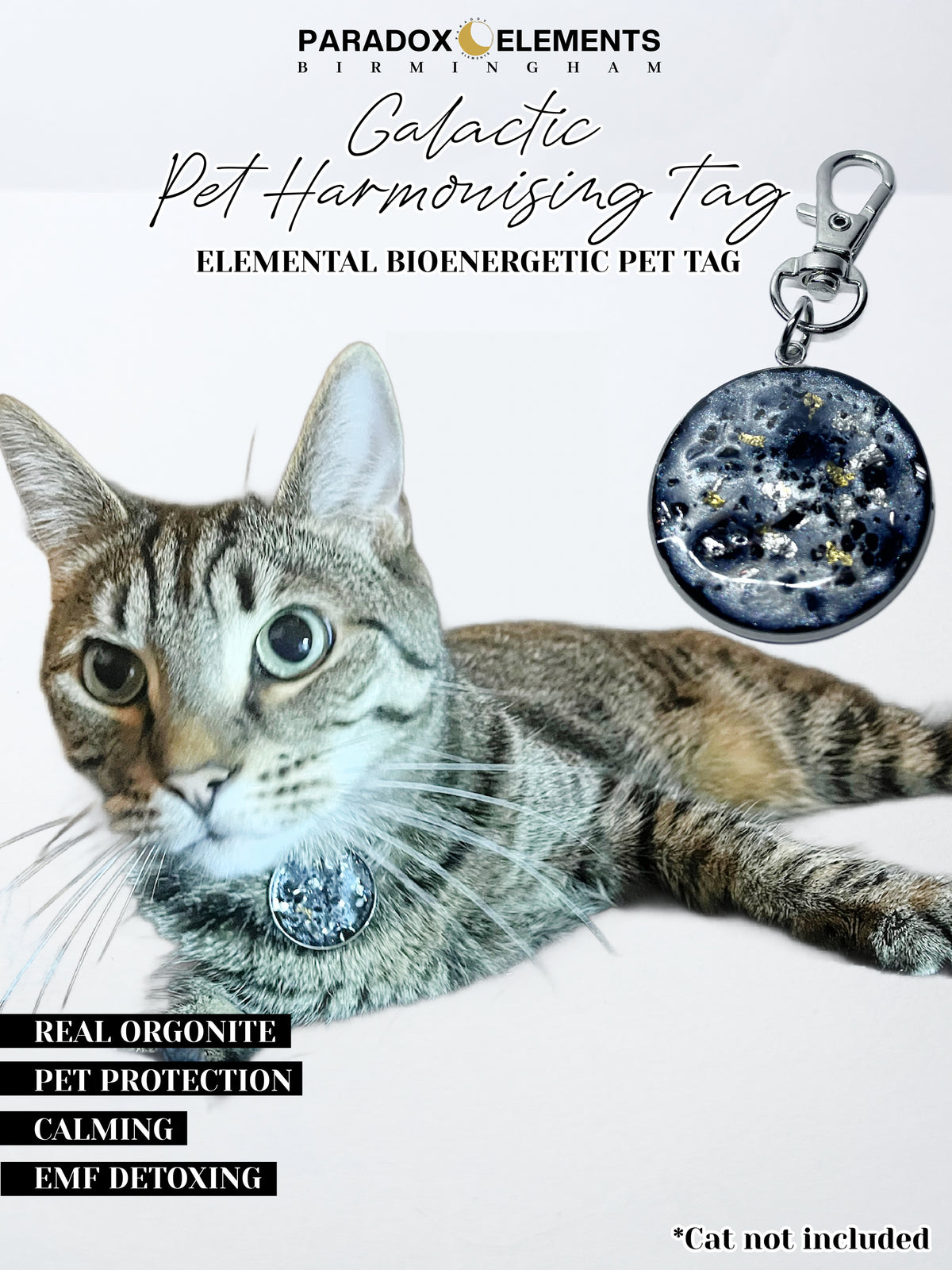 Galactic Pet Harmonising Tag - Energy Balancing for Animals