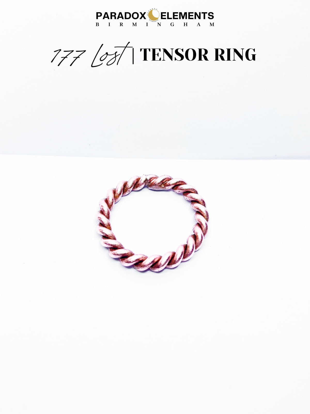 177 Lost Cubit Tensor Ring Necklace (Small)