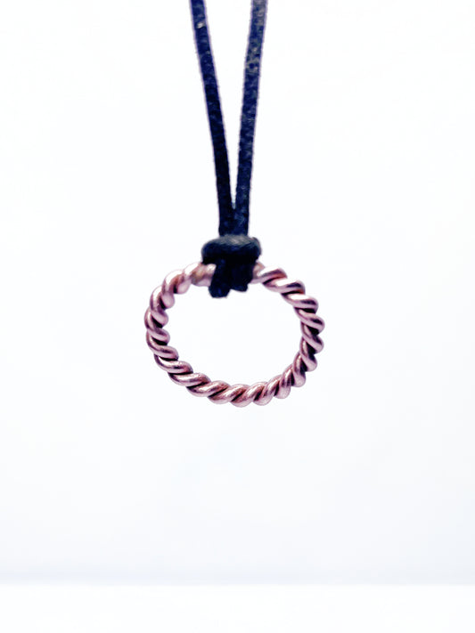 177 Lost Cubit Tensor Ring Necklace (Small)