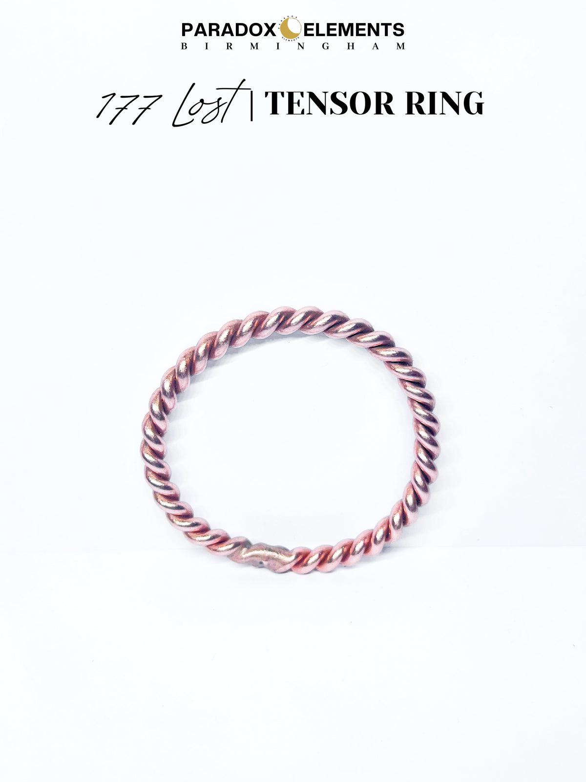 177 Lost Cubit Tensor Ring Necklace (Medium)