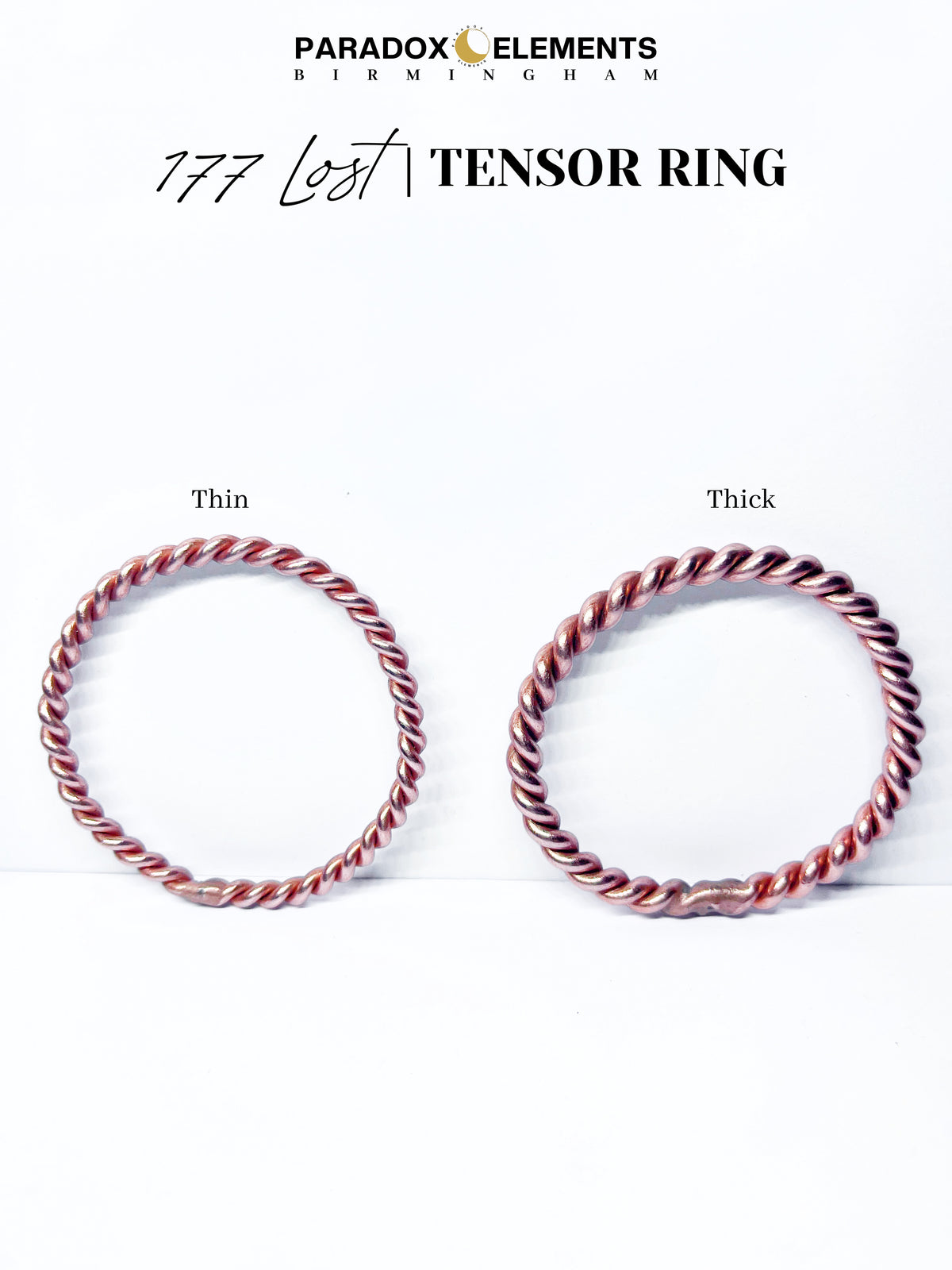 177 Lost Cubit Tensor Ring Necklace (Medium)