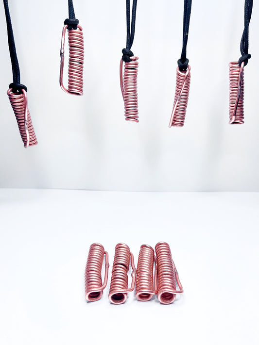 144 Sacred Cubit Acu-Vac Coil (Personal Pendant with Necklace)